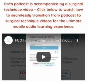 podcast to surgical technique videos for the ultimate mobile audio learning experience